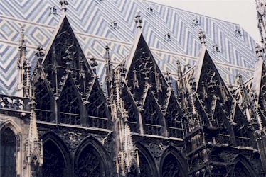 シュテファン聖堂（オーストリア）ウィーン　1988年撮影