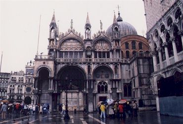 サンマルコ寺院（イタリア）ベネチア　1988年撮影