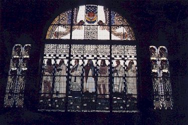 シュタインホーフの礼拝堂：ステンドガラス