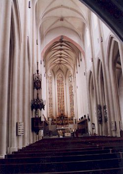 ローテンブルグの教会：内部