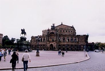 ドレスデンのオペラハウス