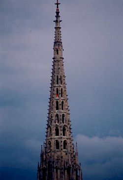 大聖堂塔の詳細。